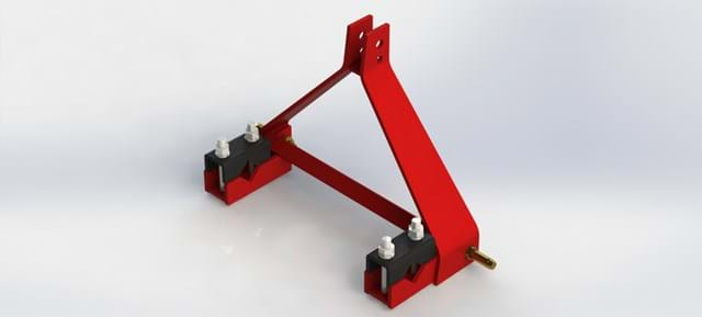 NORWEST CAT.II HEAVY DUTY ONE PC. A FRAME UNDER HUNG 2-1/4''