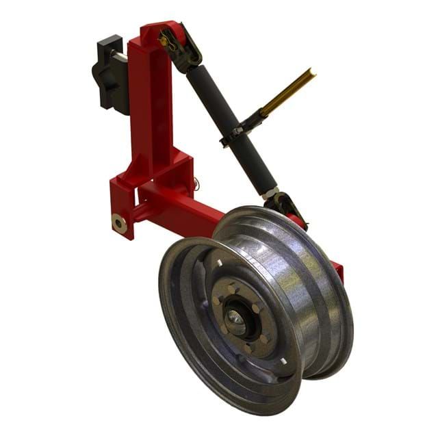 NORWEST ADJ. SINGLE WHEEL W/ SINGLE LEG &BRKT TO FIT 2-1/4''