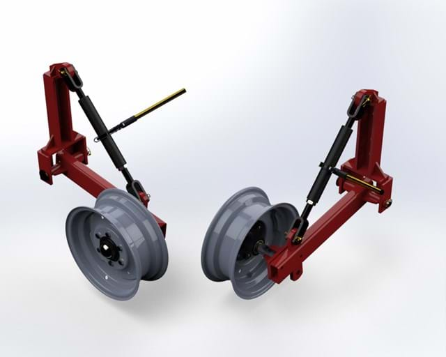 NORWEST ADJ. SINGLE WHEEL W/ SINGLE LEG/SINGLE BRACKET