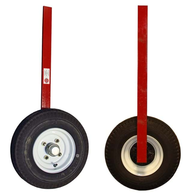 GAUGE WHEEL ASSEMBLY WITH 5/8'' x 2'' STRAIGHT LEG